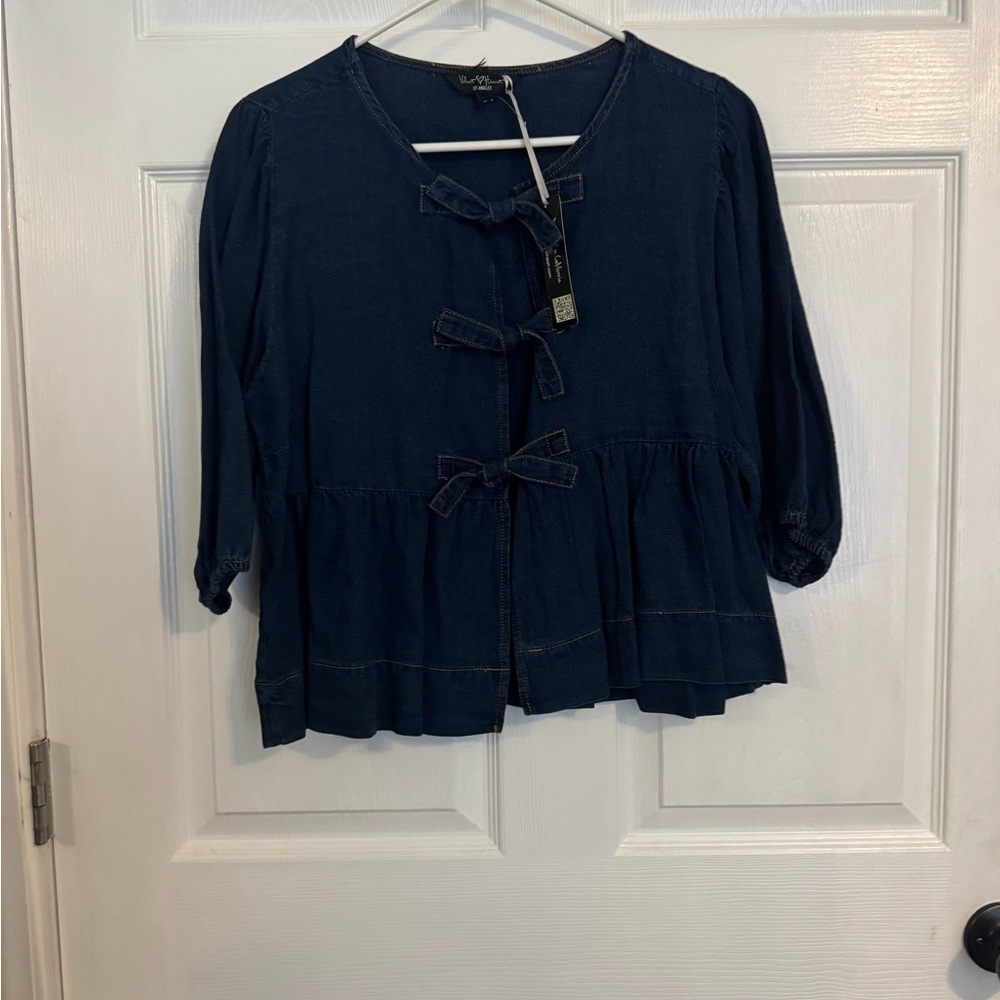 Velvet Heart Midnight Blue Jean Women's Shirt